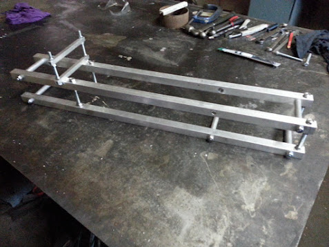 Metal components and tools prepared for fabrication